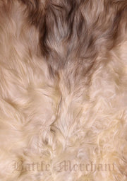 Piel de oveja nórdica de color claro, 110 cms.