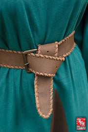 Cinturón medieval cuero, 100 cm.