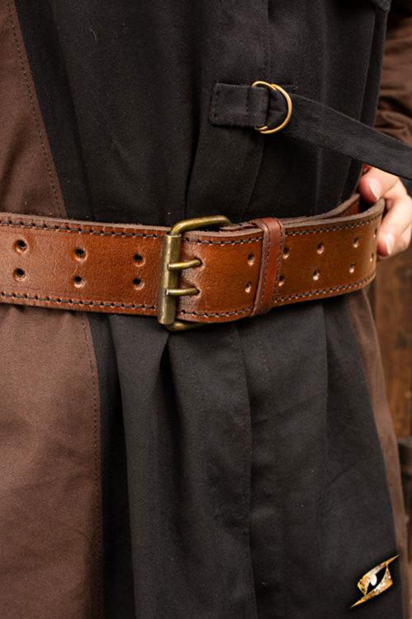 Cinturón medieval con anilla, 120 cm.