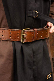 Cinturón medieval con anilla, 120 cm.