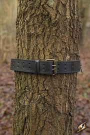 Cinturón medieval con anilla, 120 cm.