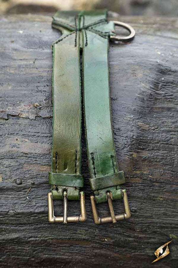 Cinturón medieval doble, 120 cm.