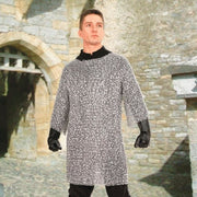Cota de malla medieval en aluminio