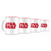 Set 4 Mini-Tazas Cafe de Star Wars Episodio VIII