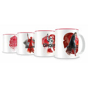 Set 4 Mini-Tazas Cafe de Star Wars Episodio VIII