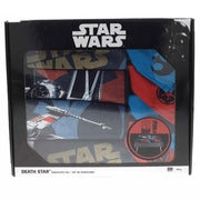 Set mantel, 4 salva-manteles y servilletas Star Wars estrella de la muerte