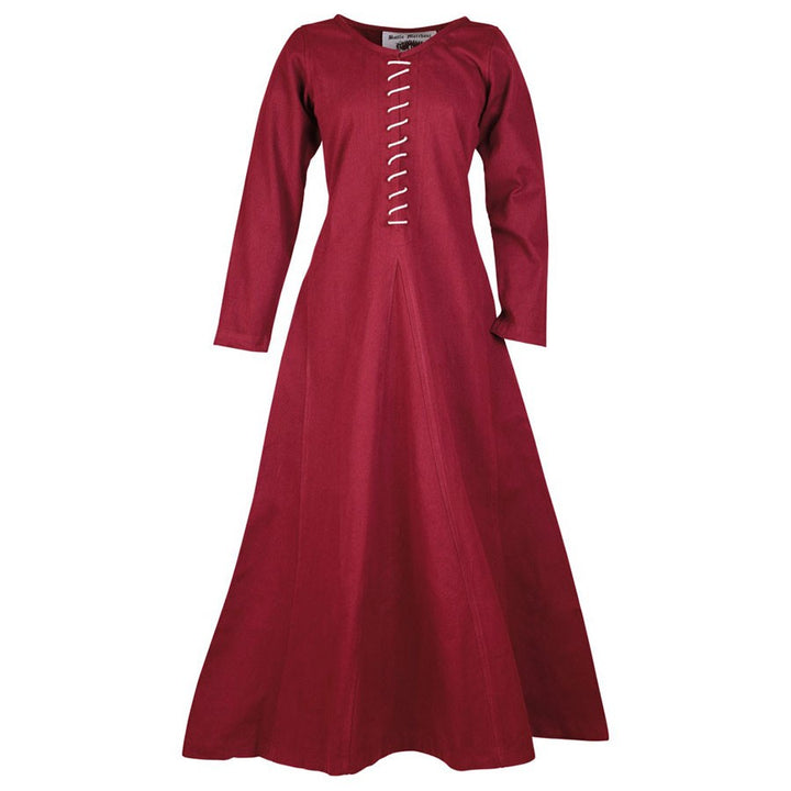 Vestido medieval manga larga, Ava