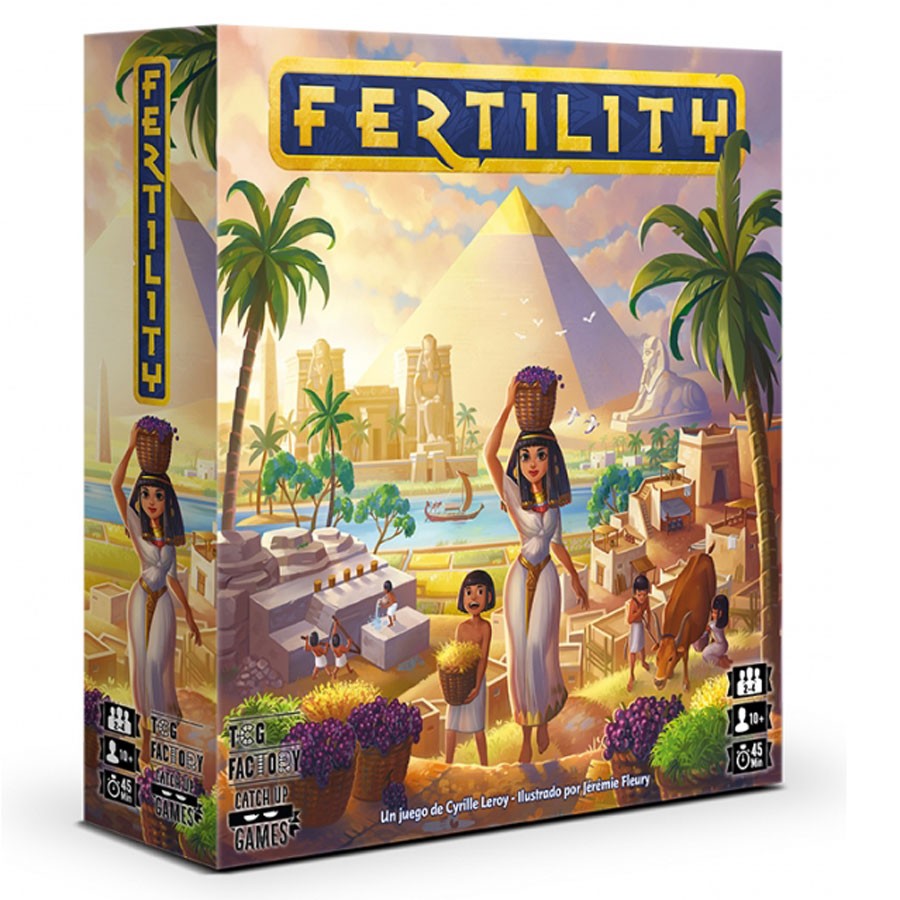 Juego de mesa Fertility, antiguo Egipto (en español)