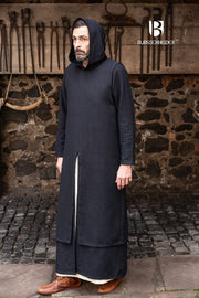 Tabardo medieval Thibaud, negro