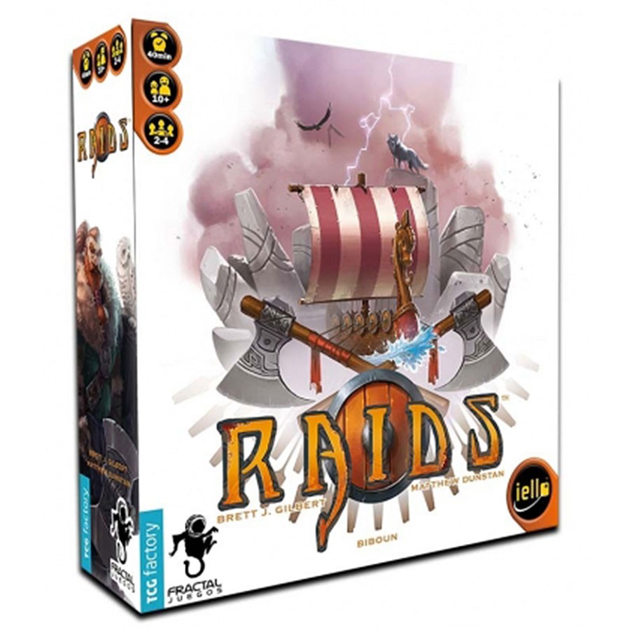 Juego de mesa vikingo Raids (En Español)