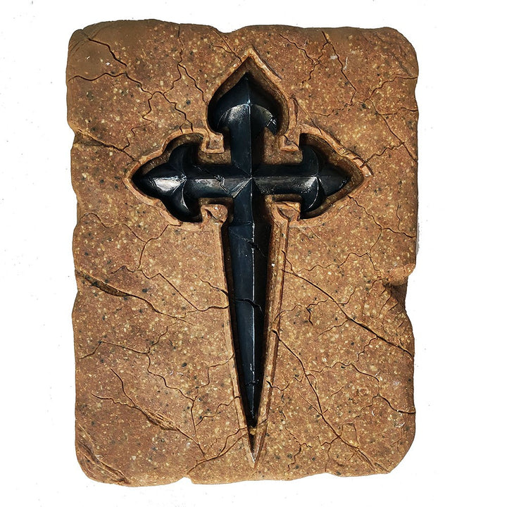 Huella Histórica Cruz Santiago, 20 x 15 cm.