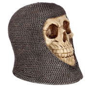 Miniatura calavera medieval con verdugo medieval