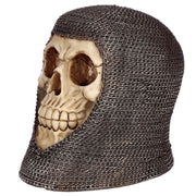 Miniatura calavera medieval con verdugo medieval