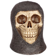 Miniatura calavera medieval con verdugo medieval