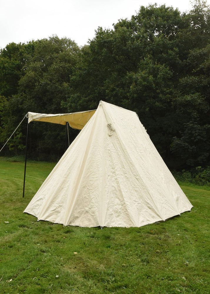 Jaima Sajona de 4 x 6 m., blanco natural
