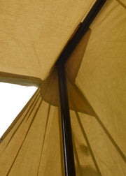 Jaima Sajona de 4 x 6 m., blanco natural