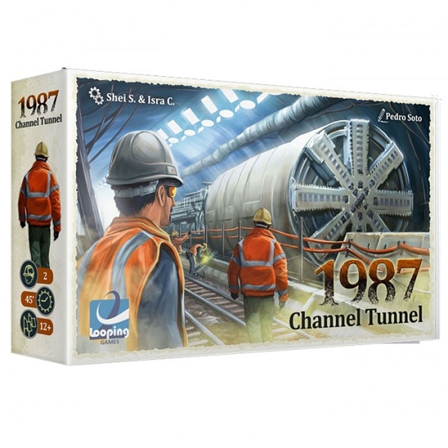 Juego de mesa Channel Tunnel 1987, en Español