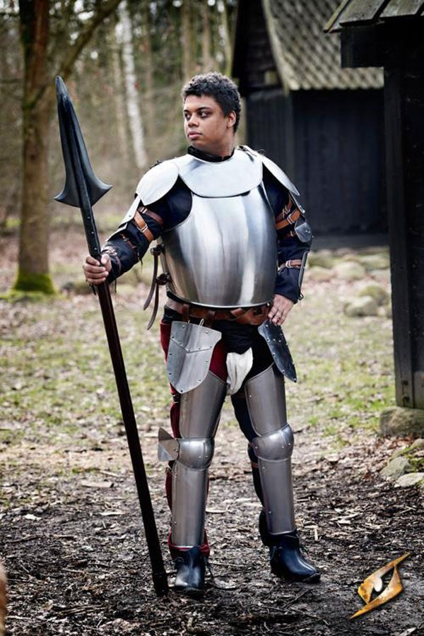 Armadura completa de soldado medieval