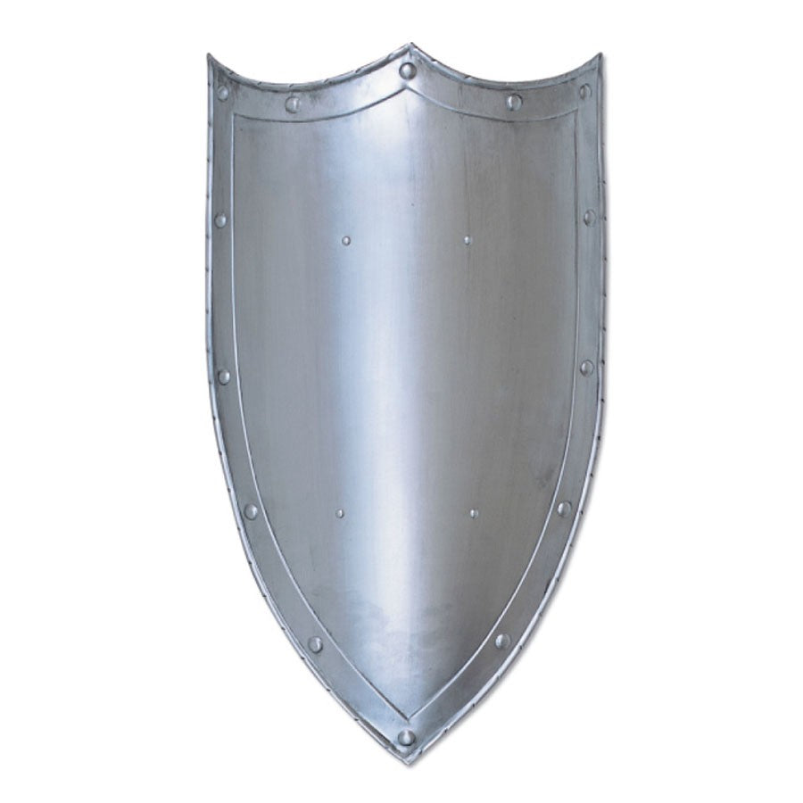 Escudo medieval liso a 3 puntas