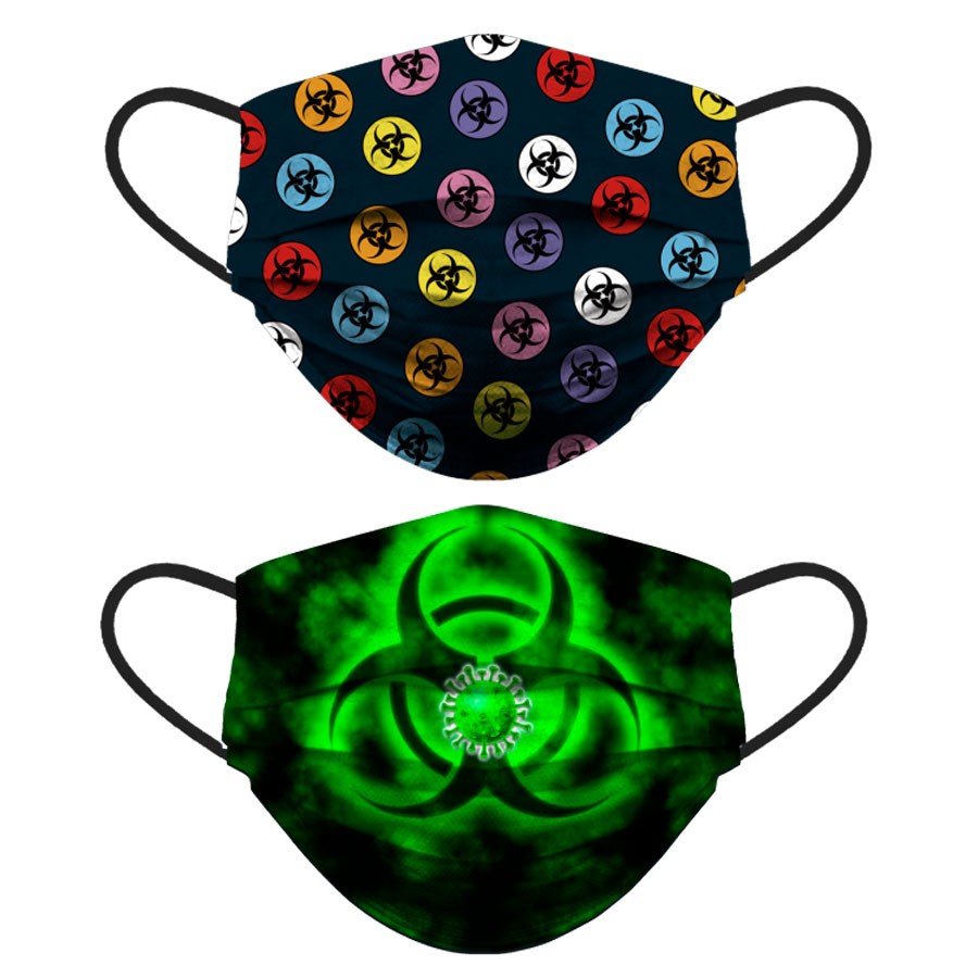 Accesorio facial reversible Nivel 3, Bio Hazard