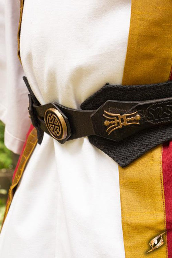 Cinturón Samurai Japonés Beruto, negro
