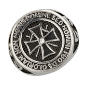 Anillo Cruz Caballeros Templarios
