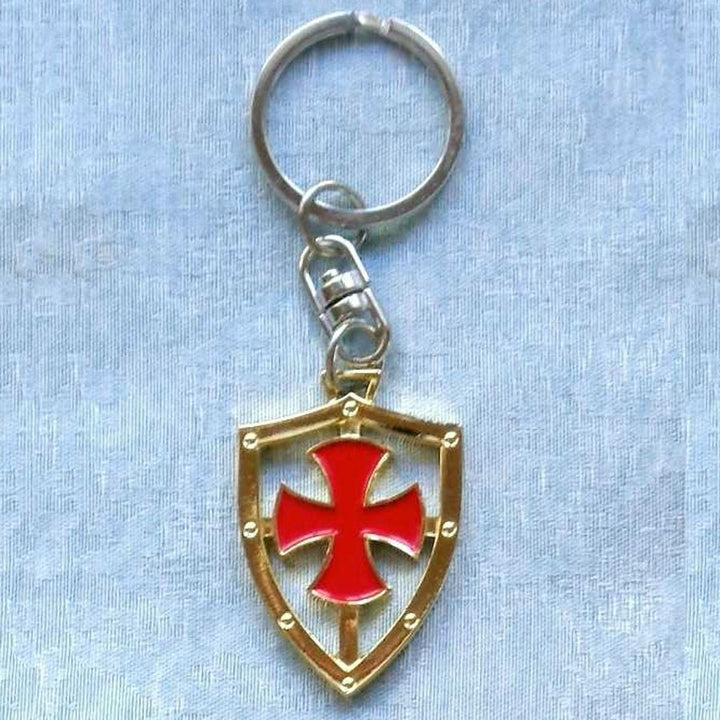 Llavero con la cruz de los Templarios