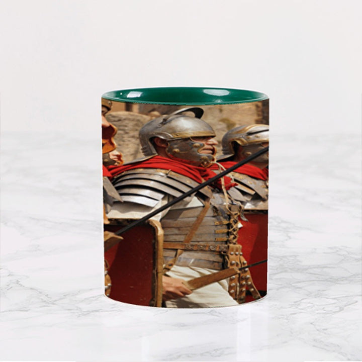 Taza de Cerámica Legionarios Romanos