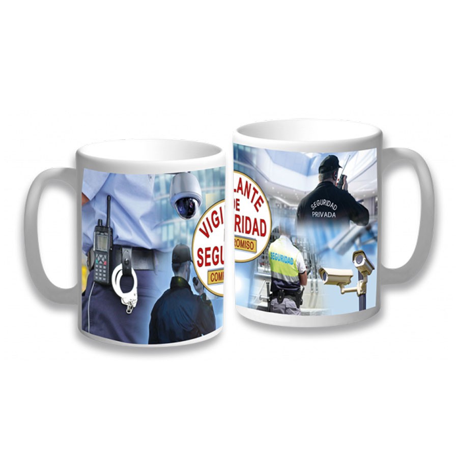 Taza Cerámica Vigilante Seguridad de España