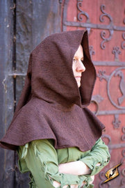 Capucha medieval del Aventurero, algodón