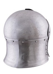 Casco Sallet de Arquero con visera, siglo XV