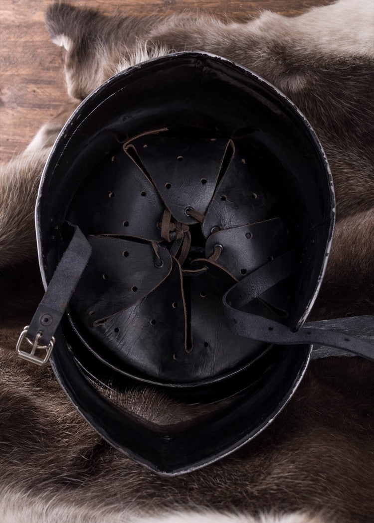 Casco Sallet de Arquero con visera, siglo XV