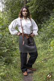 Falda medieval de cota de malla