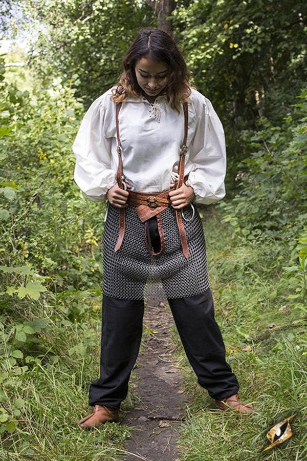 Falda medieval de cota de malla