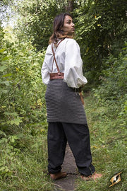 Falda medieval de cota de malla