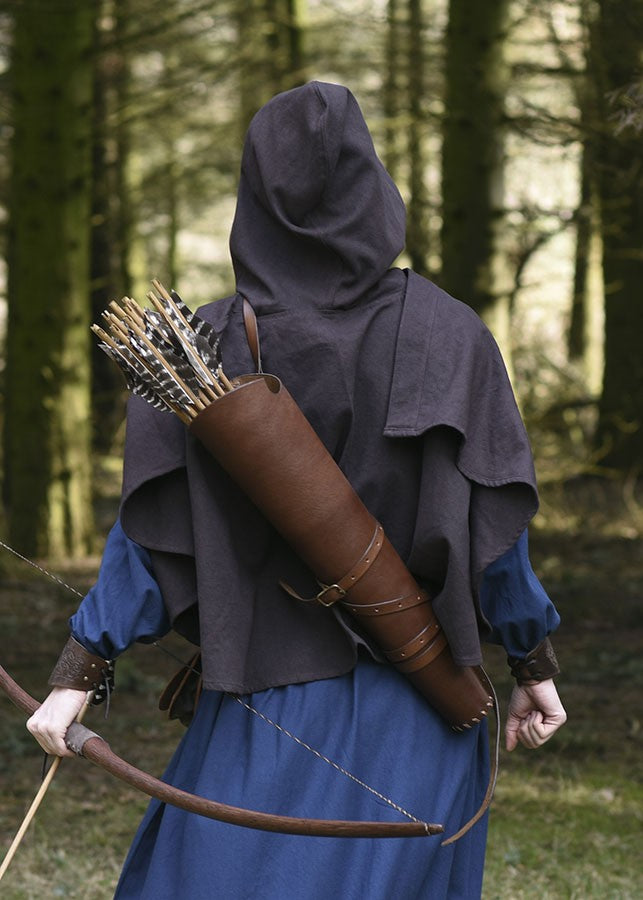 Gugel medieval abierto modelo Markus, en algodón