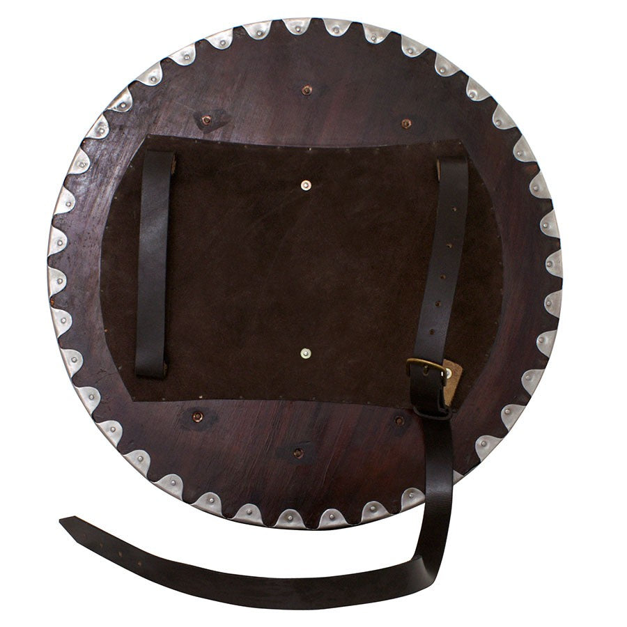 Escudo vikingo madera y acero