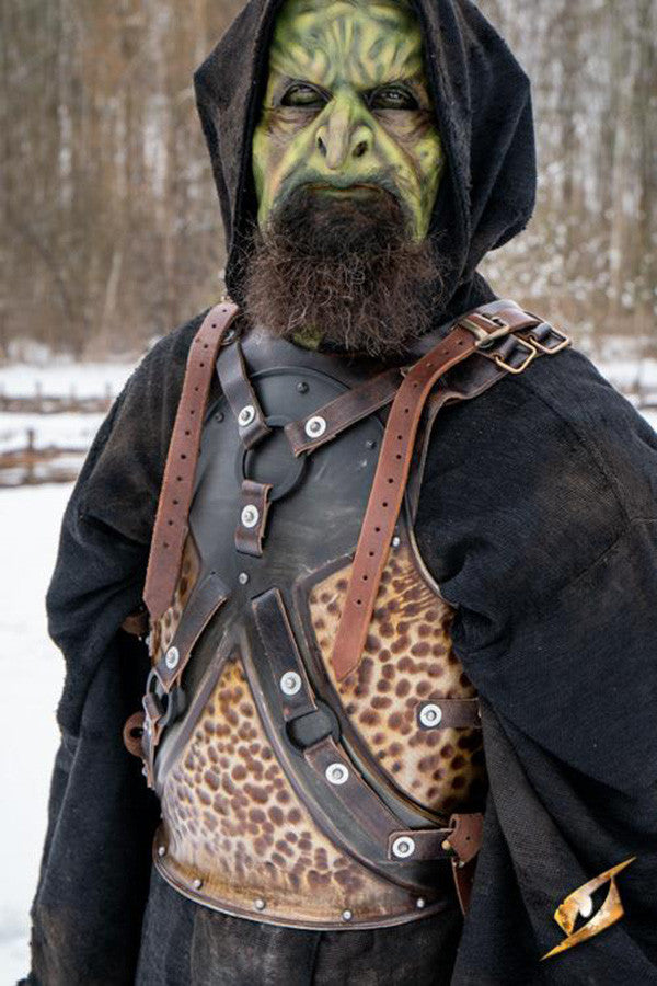 Peto y espaldar del Orco Asaltante, LARP