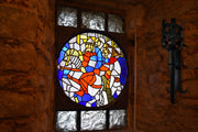 Aplique antorcha forja 1 luz (48 x 16 cms.)