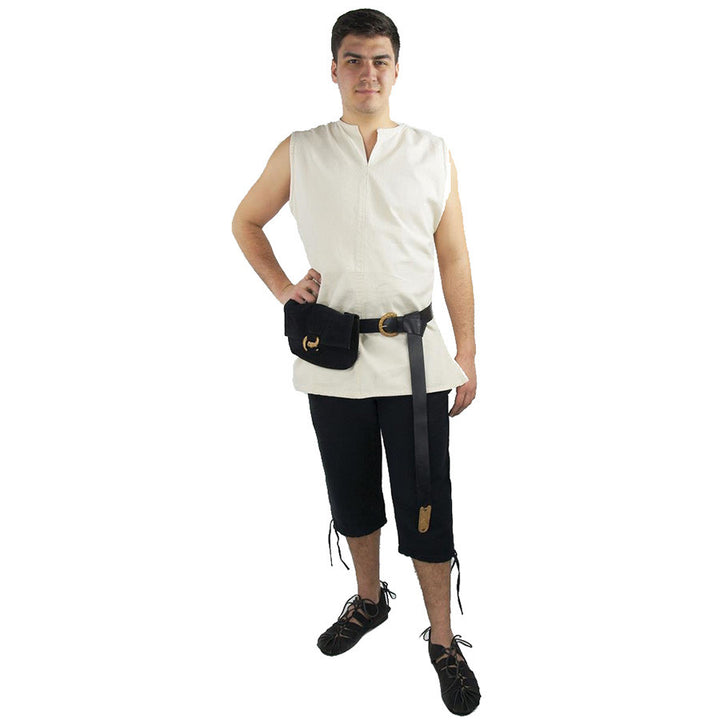 Pantalón Vikingo Veli de rodilla color negro