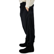Pantalones pirata anchos modelo Eckart, color negro