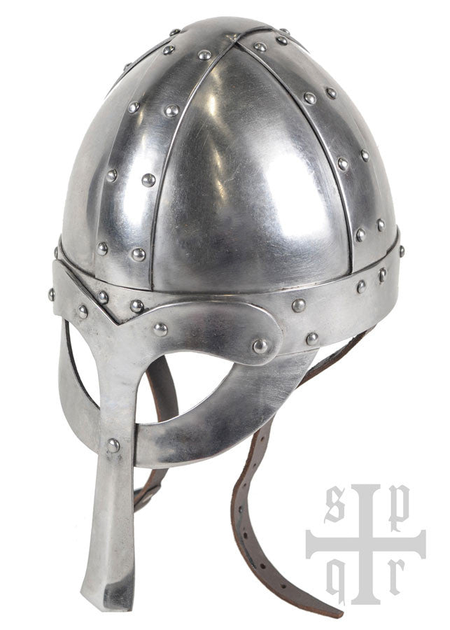 Casco Vikingo funcional con antifaz