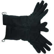 Guantes medievales negros