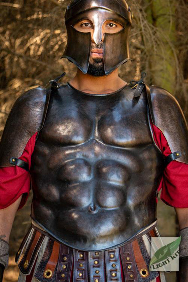 Peto completo Espartano Musculata en poliuretano, Epic Armoury