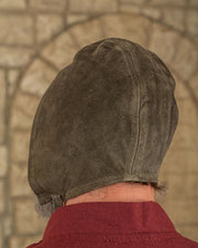 Crespina medieval de campesino Martinus, verde oliva