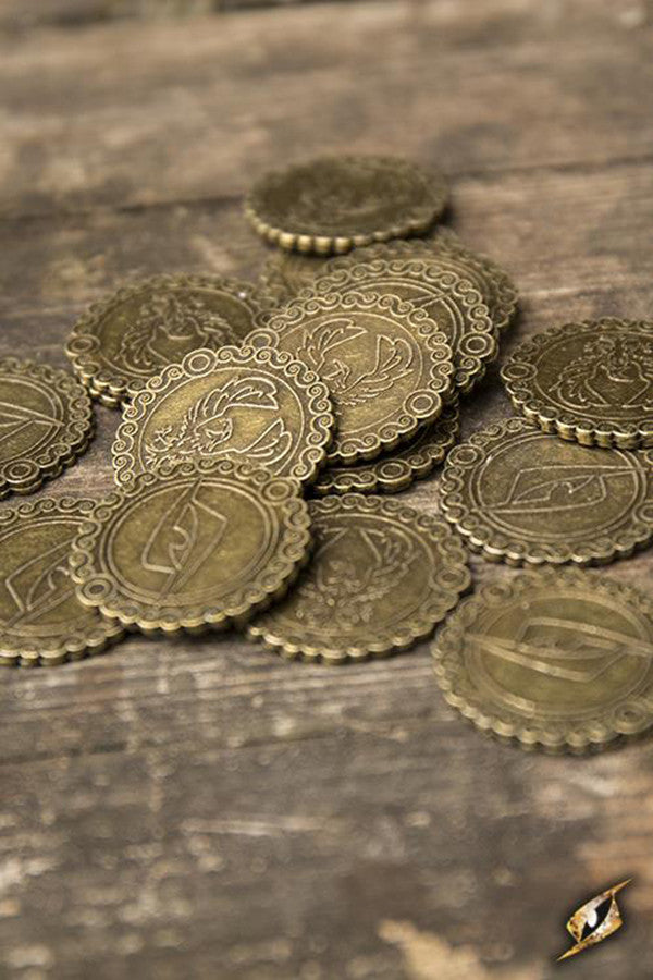 Set de 30 monedas del Águila, color cobre