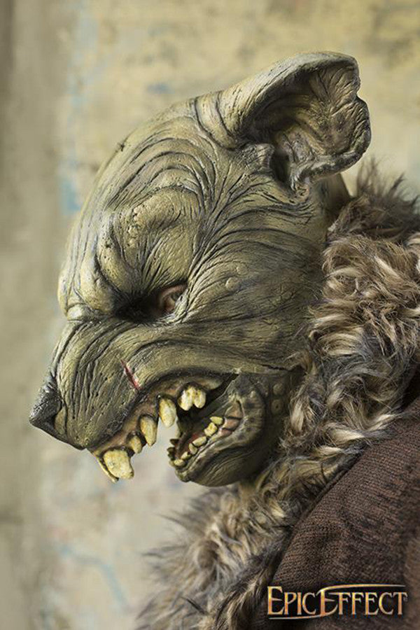 Máscara fantasía Roedor Mutante, LARP