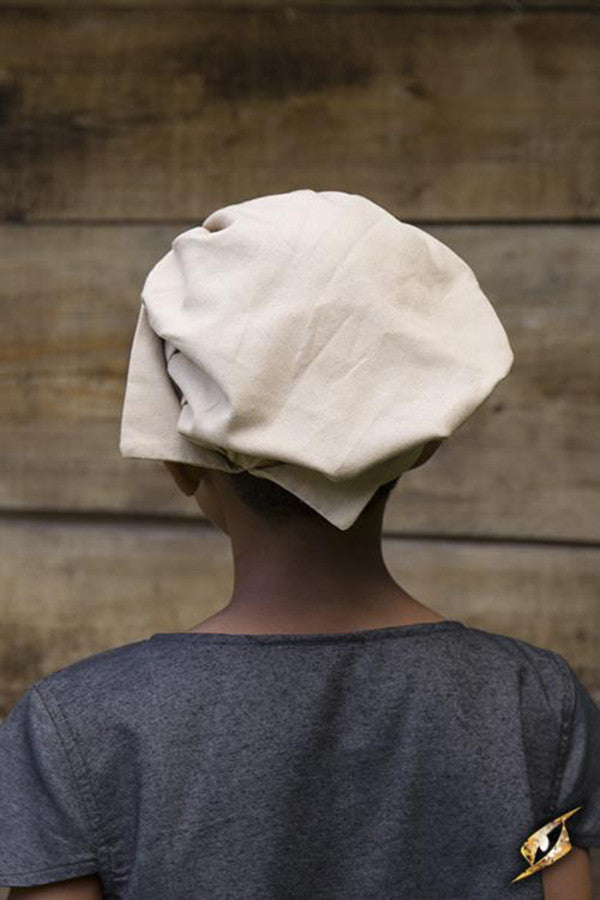 Gorro medieval de niños modelo Sammy, color beige