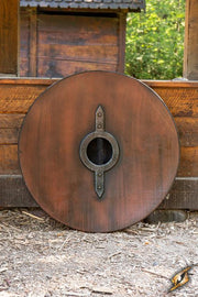 Escudo vikingo-sajón para LARP, ø 80 cm.