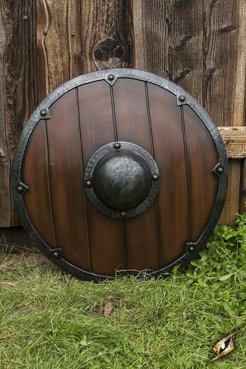 Escudo vikingo-sajón para LARP, ø 69 cm.